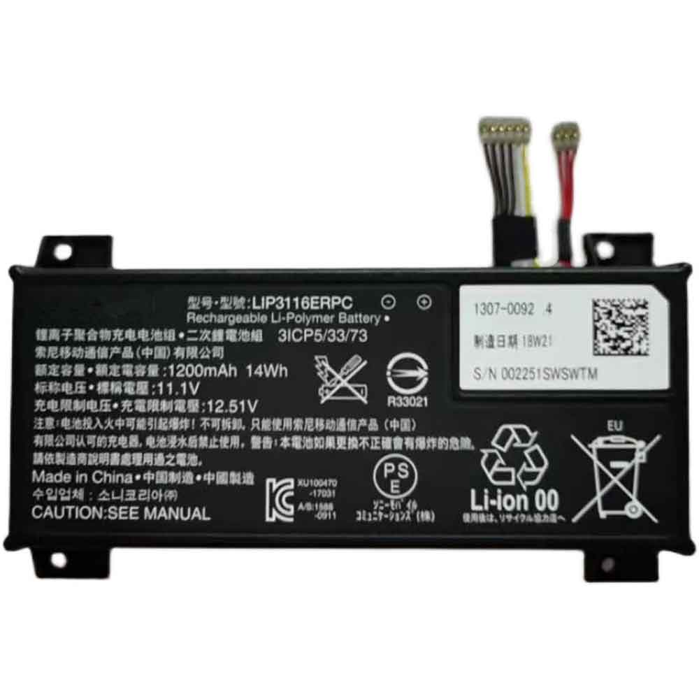 Batería para SONY LIP3116ERPC
